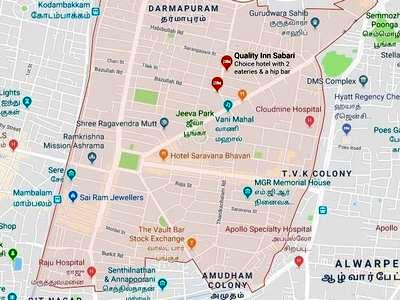 chennai t nagar map Office Space For Rent In T Nagar Chennai South 2000 Sq Ft chennai t nagar map