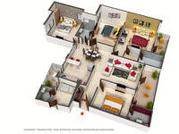 4 Bhk Apartments In Noida Bedroom For 4 Bhk Residential Apartment In Sector 107 Noida