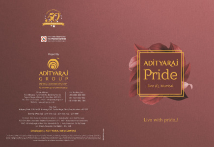 Adityaraj Pride Brochure