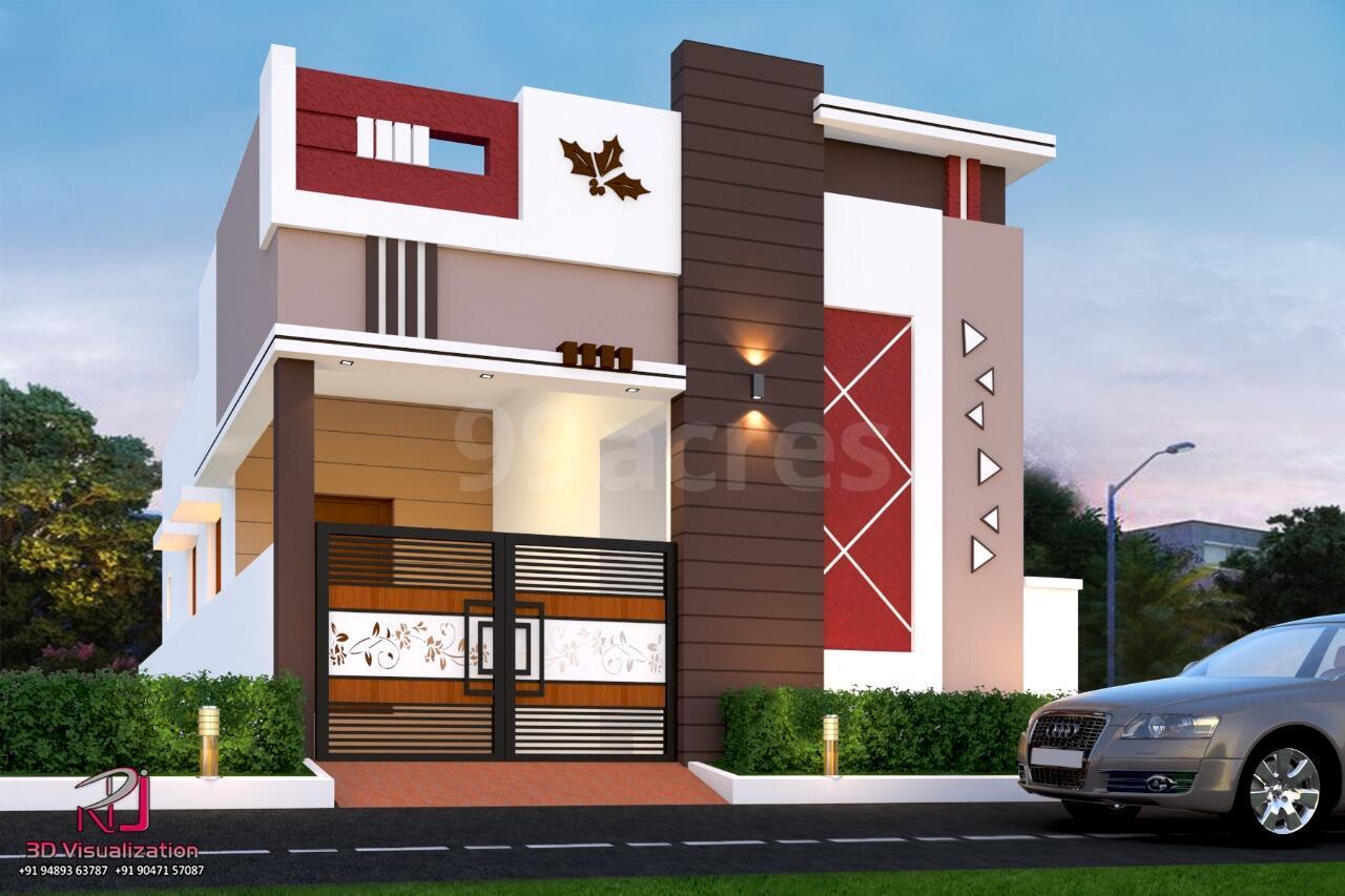 2 BHK House / Villa for sale in Thudiyalur Coimbatore - 1000 Sq. Ft.