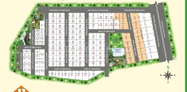 Residential land / Plot for sale in Mokila Hyderabad - 13 Sq. Yard.