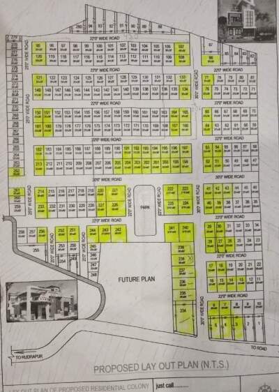 Residential land / Plot for sale in Jainagar Rudrapur - 300 Sq. Yard.