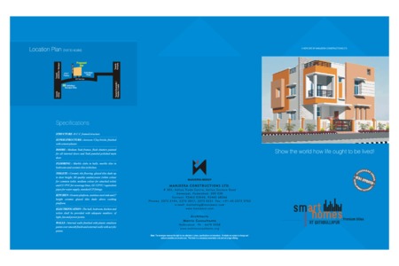 Manjeera Smart Homes Villas Brochure