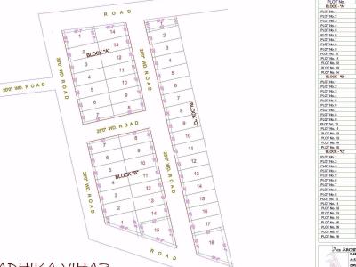 Residential land / Plot for sale in Gwalior Road Jhansi - 111 Sq. Yard.