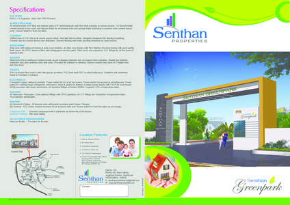 Senthan Greenpark Brochure