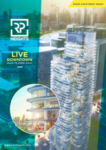 Rp Heights Dubai Downtown Price List Brochure Floor Plan