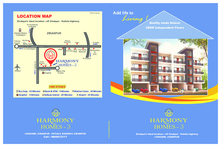 Harmony Homes 3 Chandigarh Zirakpur Re List Brochure Floor Plan Location Map Reviews Harmony Homes 3 Chandigarh Zirakpur, Harmony Homes Com